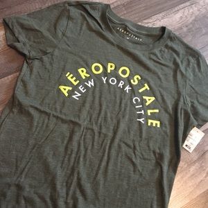 NWT Aeropostale Green T-Shirt  - New York City